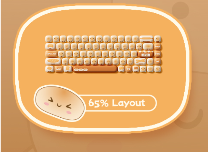 65%レイアウトへの装着例