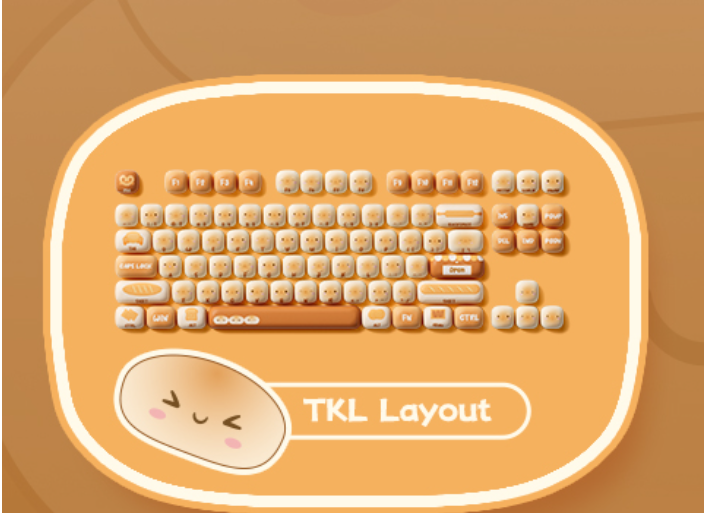TKLレイアウトへの装着例